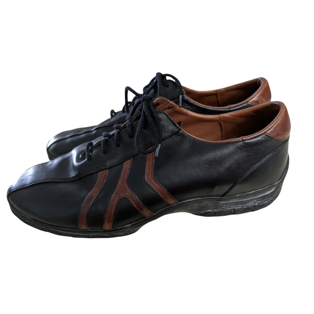 Allen Edmonds Traveler Sneaker Style Oxford Men 13B Black Brown 76007